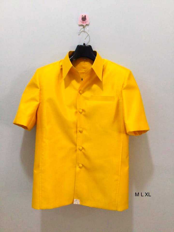 เสื้อไหมสูทผ้าไหมแท้แขนสั้น