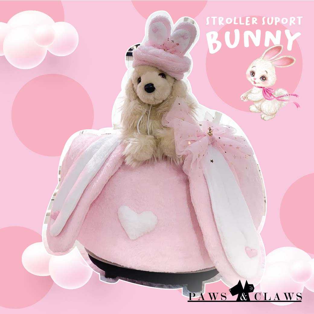 Bunny Stroller support (Pink)