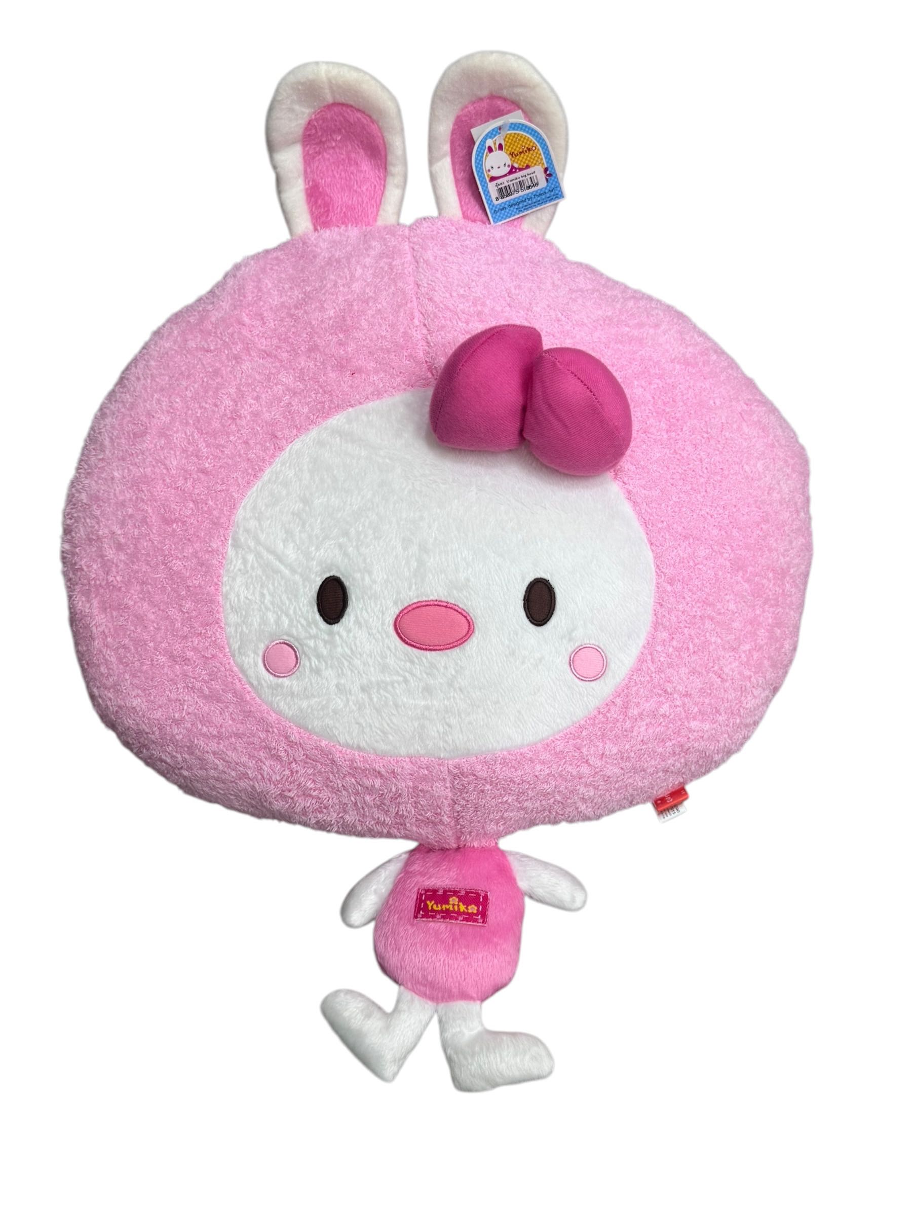 หมอนตุ๊กตา สีชมพู น่ารัก