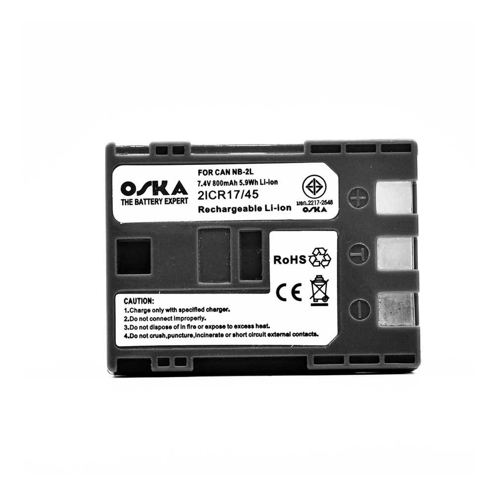 OSKA Camera Battery For CAN NB-2LH