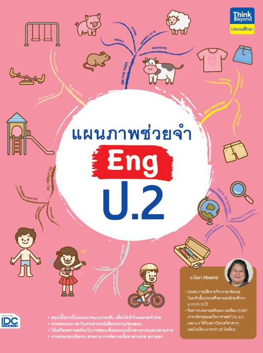 หนังสือ แผนภาพช่วยจำ Eng ป.2 | หนังสือป2 ภาษาอังกฤษ