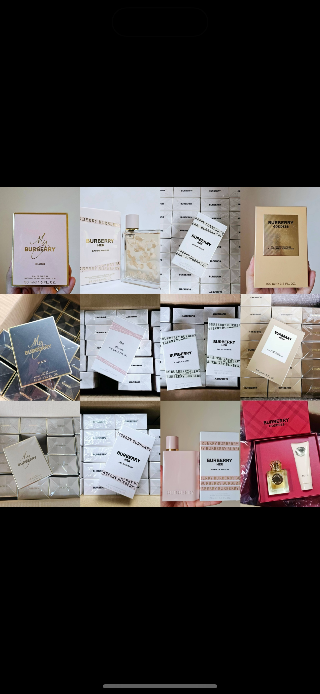 น้ำหอมขวดใหญ่ Burberry Full size