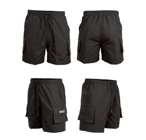 กางเกงขาสั้นคาร์โก้ ACL EGO x BRUTD สีดำ