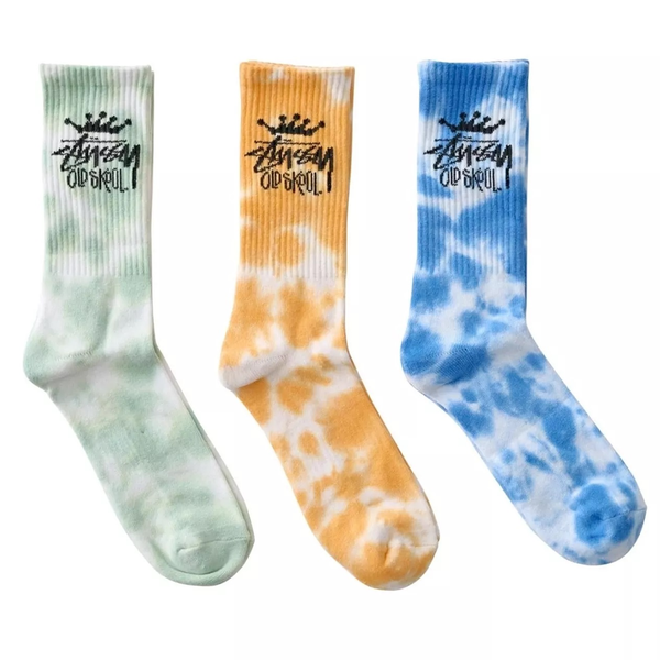 Stussy Old Skool Tiedye Sock