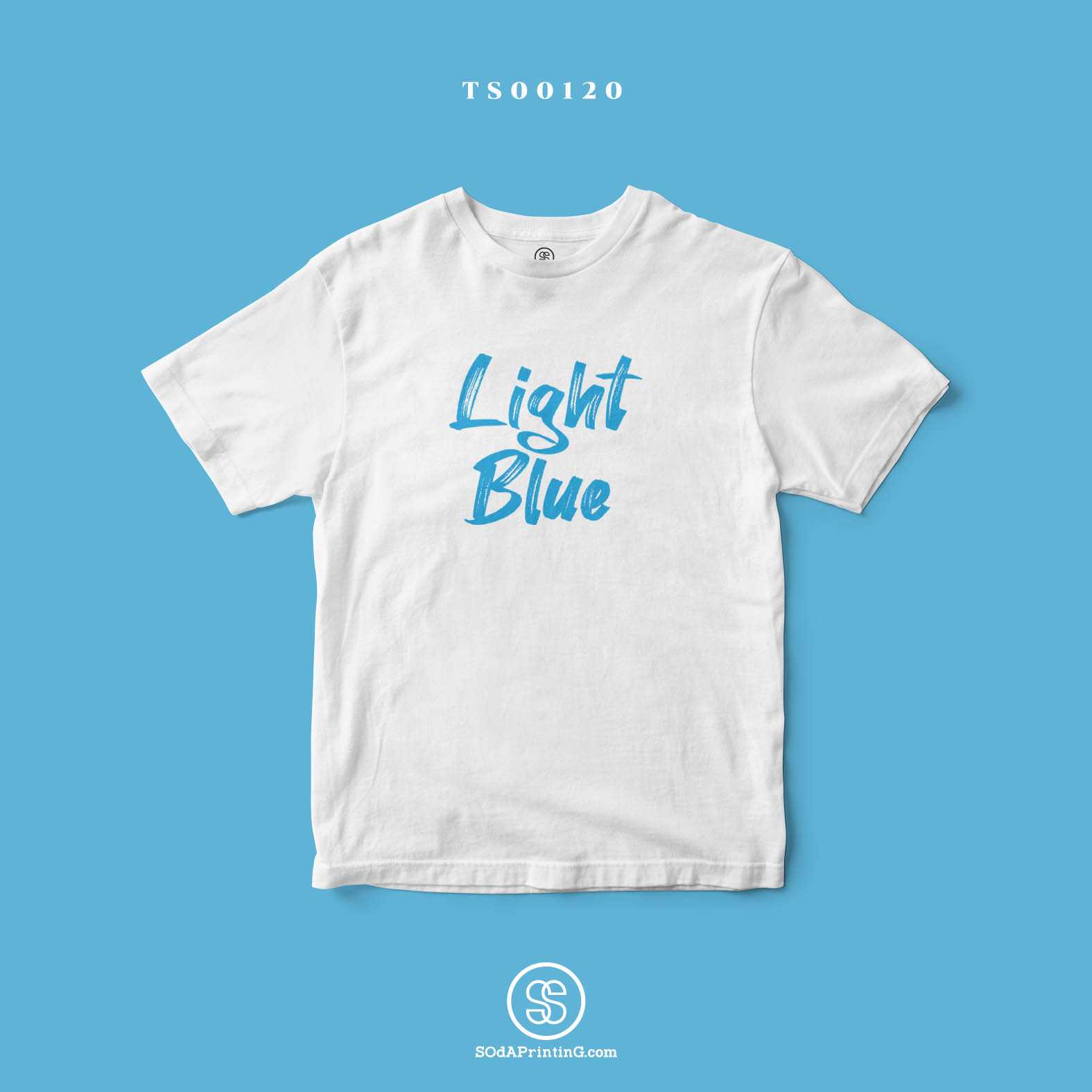 เสื้อ Light Blue #SOdAtee #เสื้อSOdAColor TSA00120