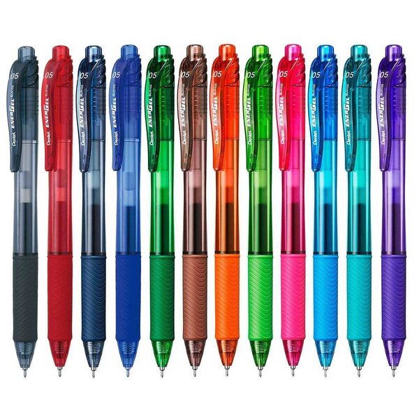 ปากกาเจล Pentel รุ่น BLN105 , BL107 , BLN435R1