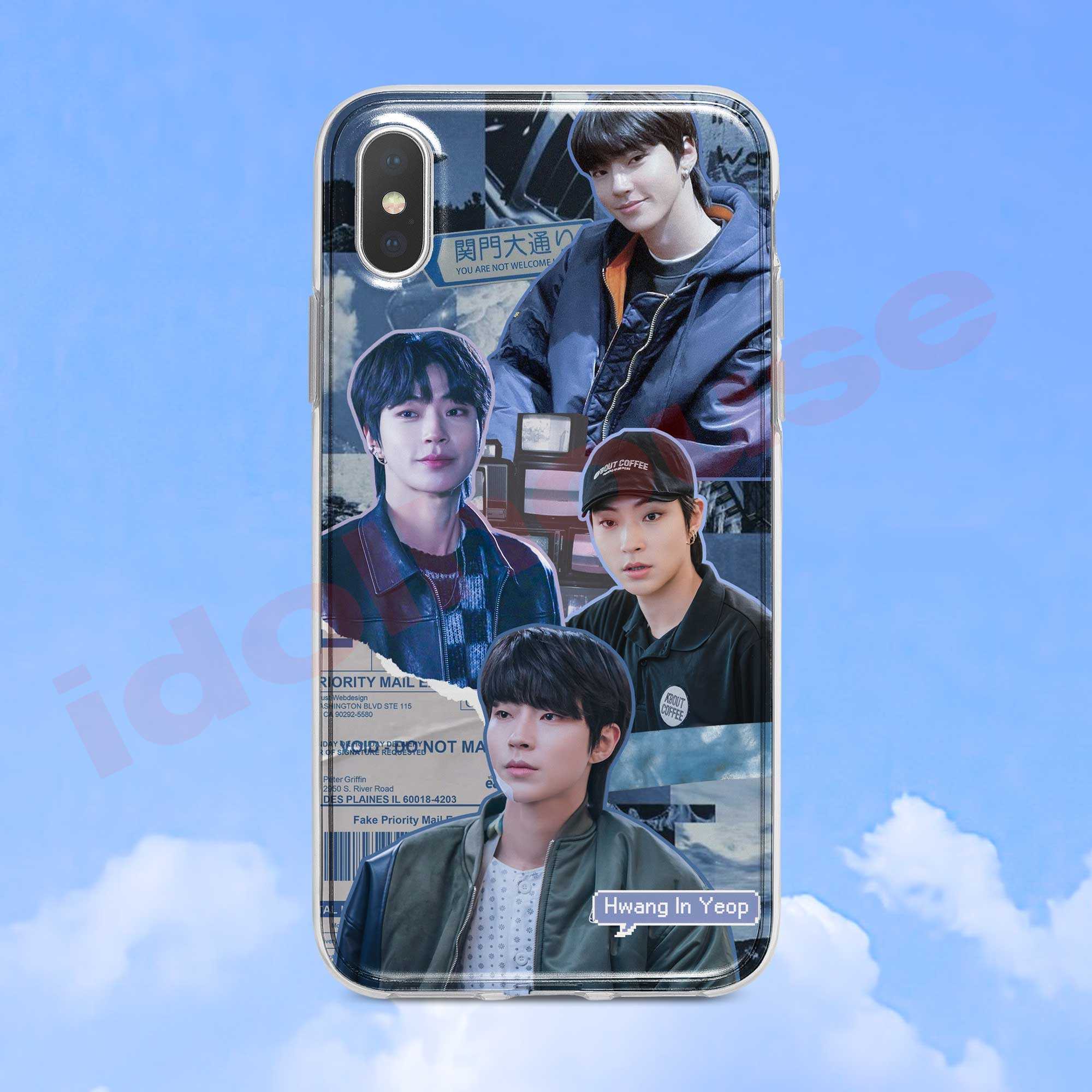 [พรีออเดอร์🇨🇳] เคสสกรีนลายฮวังอินยอบ - Hwanginyeop ระบุรุ่นช่องหมายเหตุ