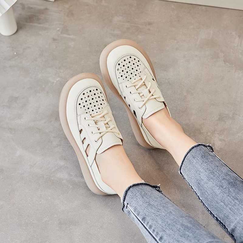 🌟🌟 HAVI 🌟🌟 รองเท้าหนังวัวแท้ 100% งานแฮนด์เมด เกรดพรีเมี่ยม รุ่น5215