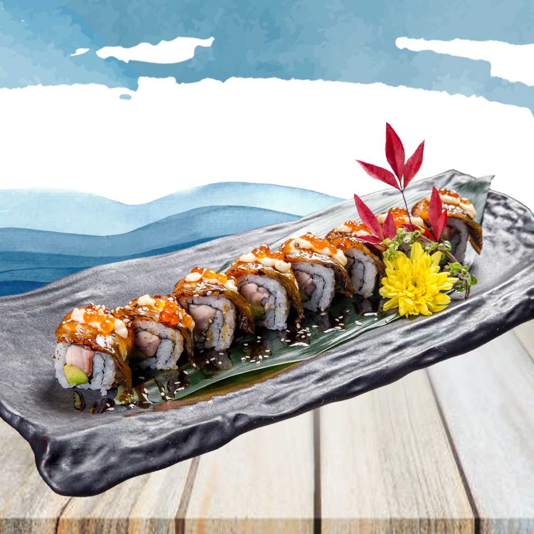 Unagi Roll	อูนางิ โรล Full 8 ชิ้น