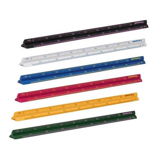 Penco Drafting Scale ไม้บรรทัดสเกลเพ็นโค
