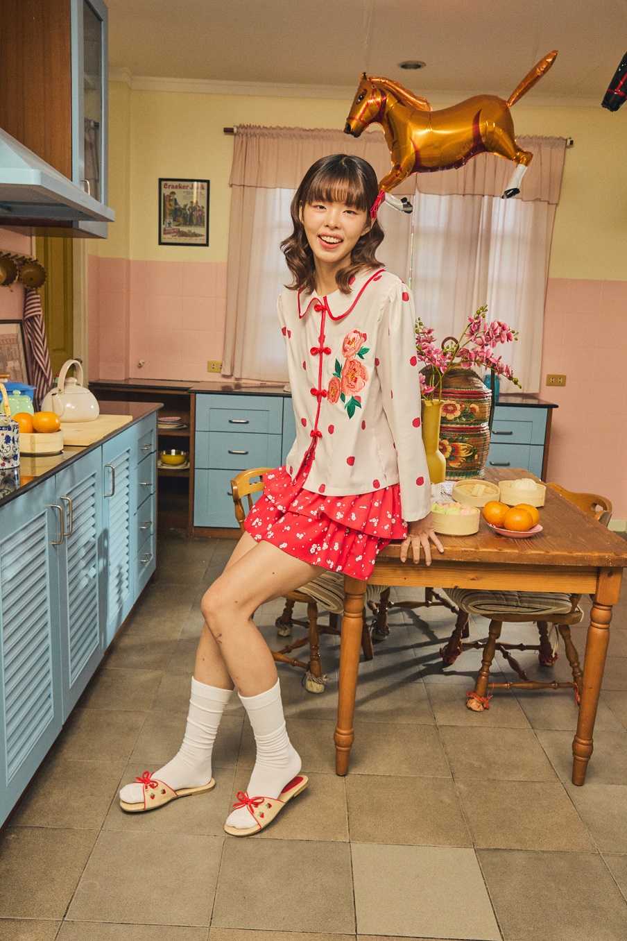 (Look3) Peony Blossom Woman Set