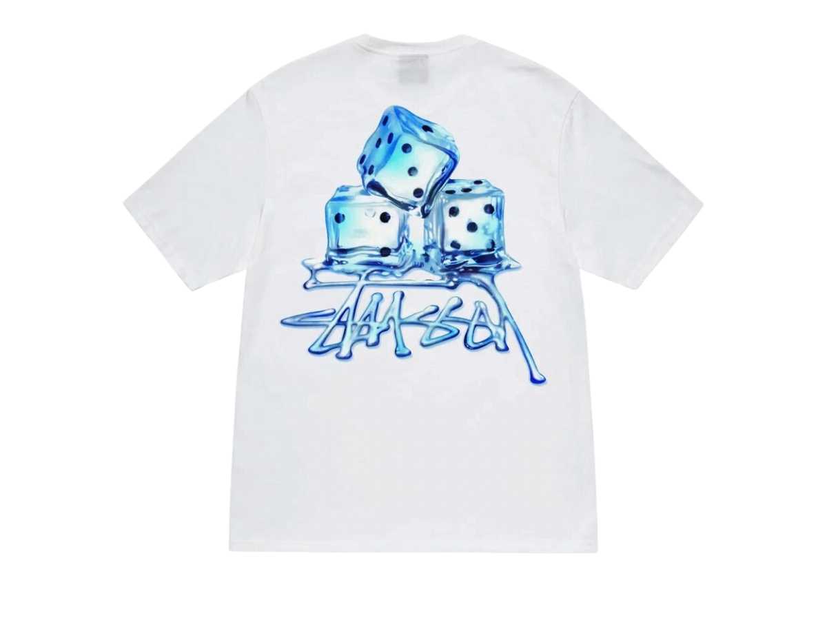 Stussy Melted T-Shirt White