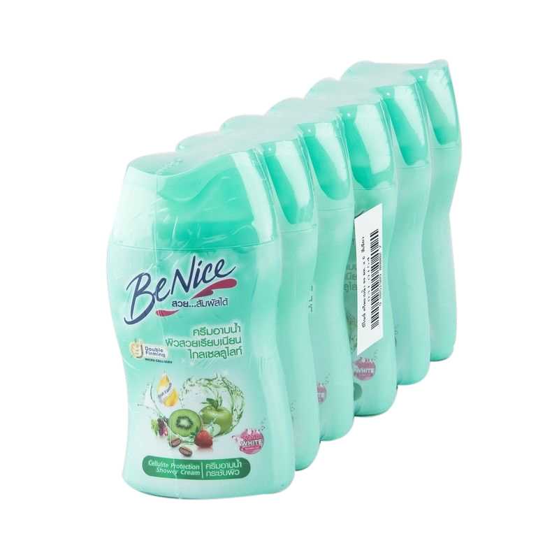บีไนซ์ ครีมอาบน้ำ กลิ่นอีลาสติค 90มล.x6 ขวด (56-15-02-01),98851989080027(01)
