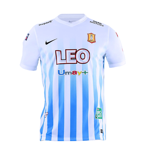 เสื้อบางกอกกล๊าสเอฟซี 2017 ทีมเยือน สีขาวฟ้า
