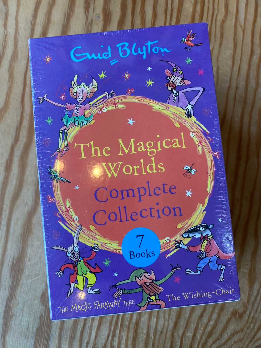 (Eng) (ใหม่มือ1 มีตำหนิเล็กน้อย) The Magical Worlds Complete Collection 7 Books / Enid Blyton