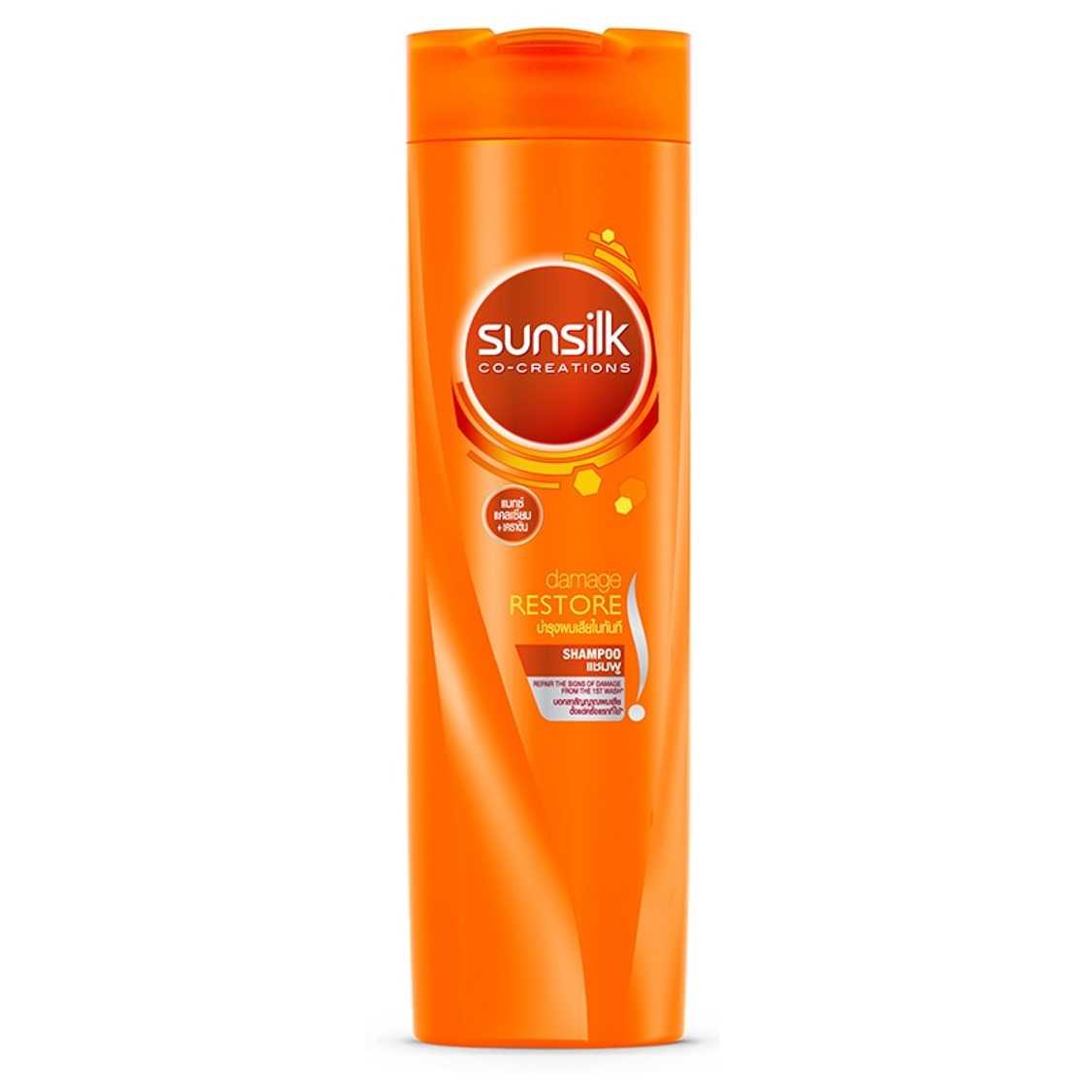 [Unilever] ซันซิล แชมพู เฮลธี้แอนด์ลอง สีเขียว ขนาด 650 มล.