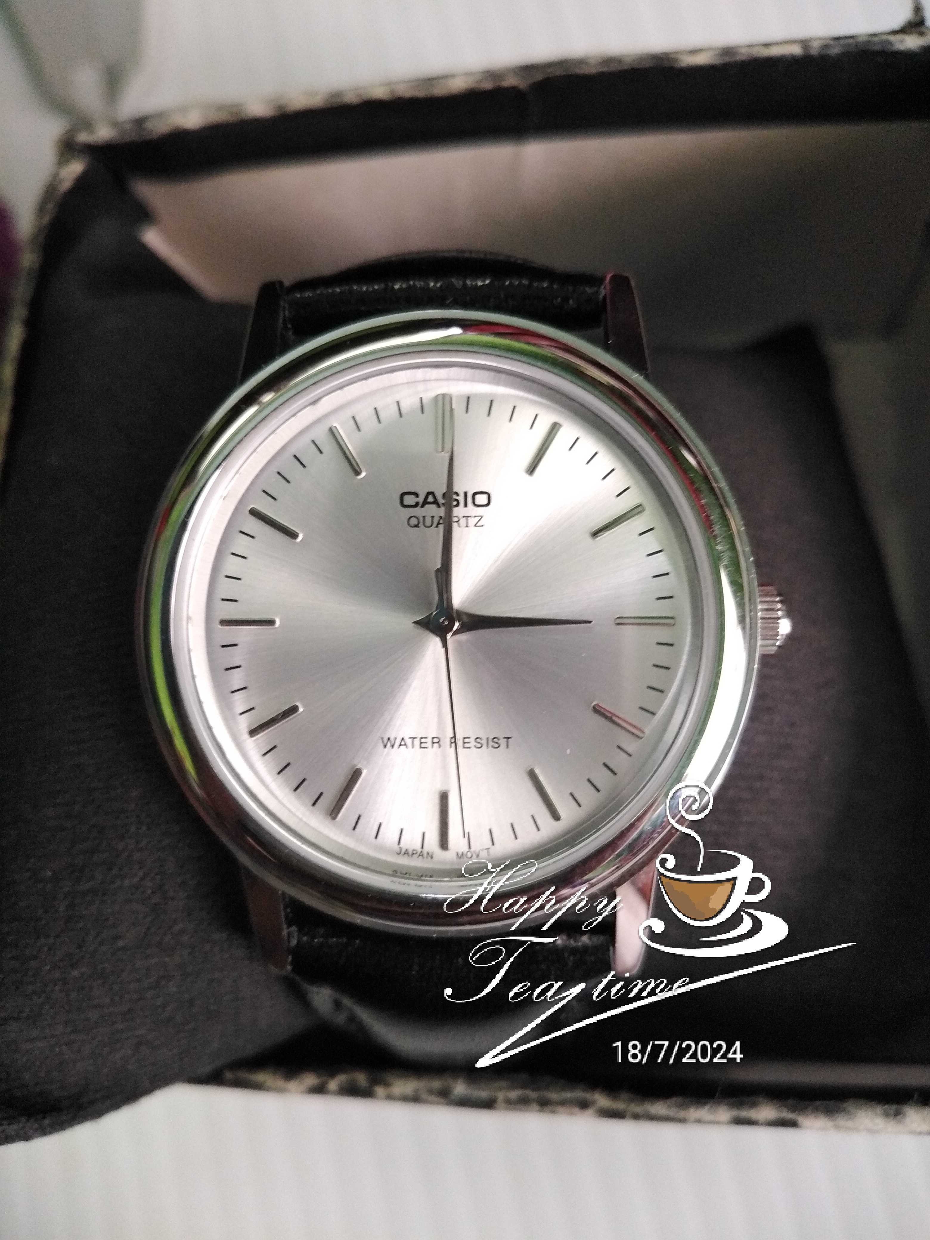 นาฬิกาวินเทจ CASIO 1330 MTP-1409 กันน้ำ เครื่อง Japan Movt