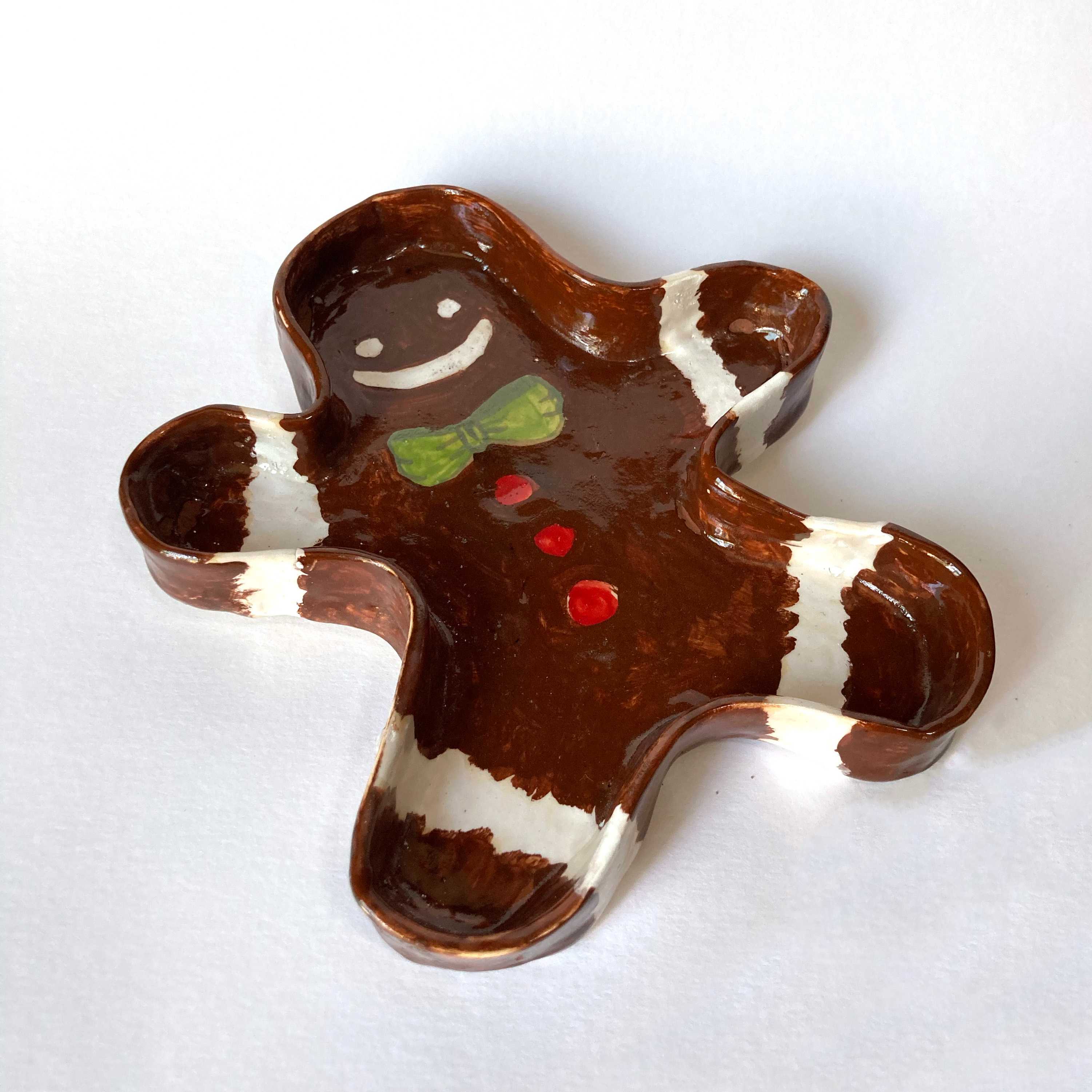 Ginger bread trinket dish