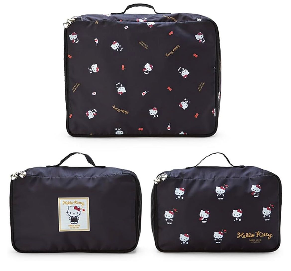 Japan Sanrio Sanrio Hello Kitty Shopping Bag / Travel Set3