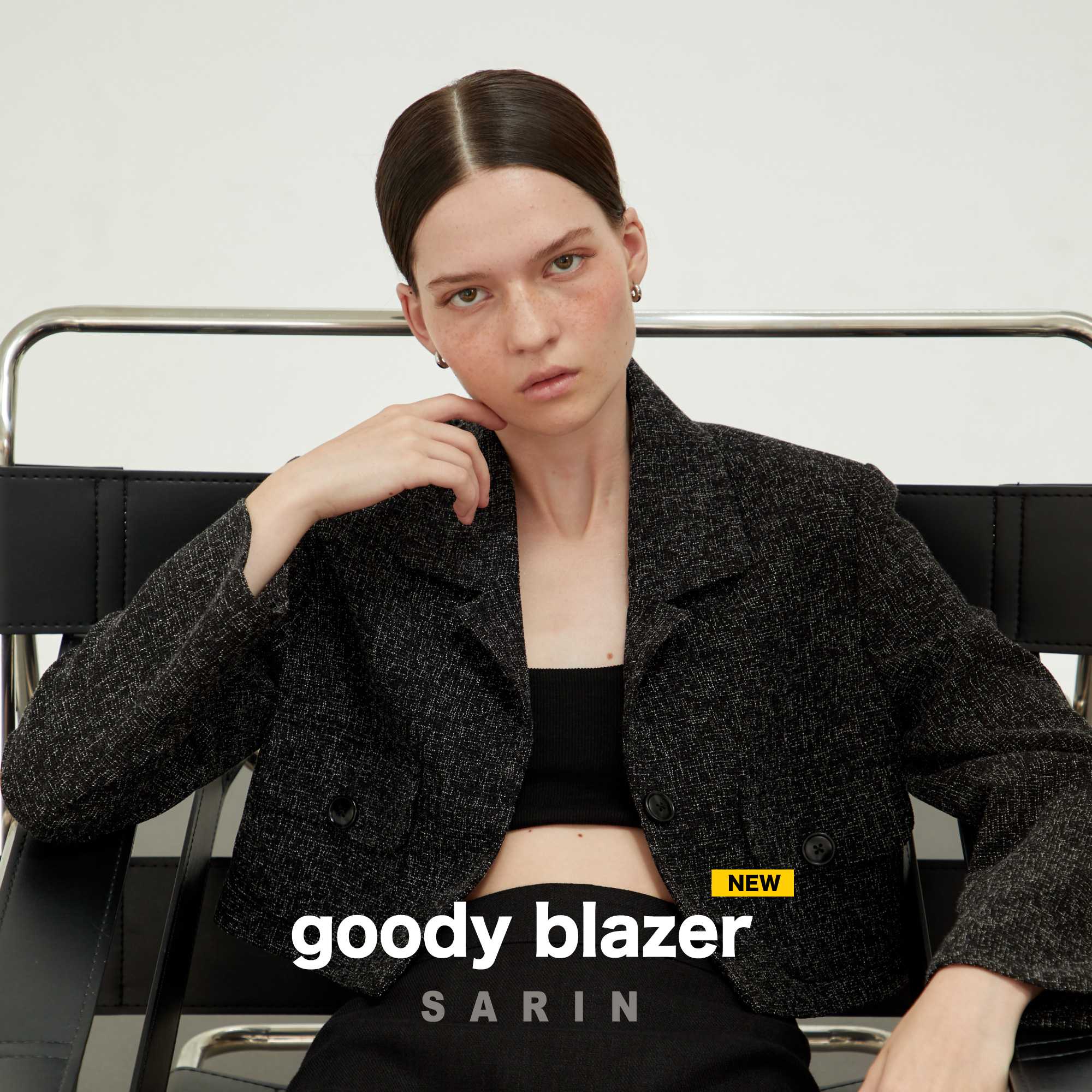 SARIN Goody blazer ( fabric from south korea)