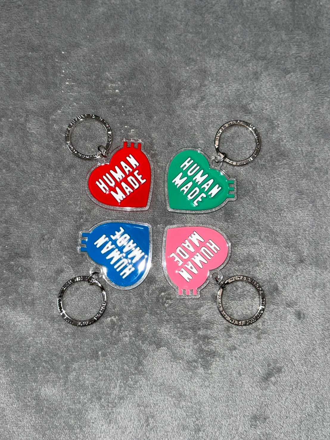 Human Made Exclusive store Heart Keyring