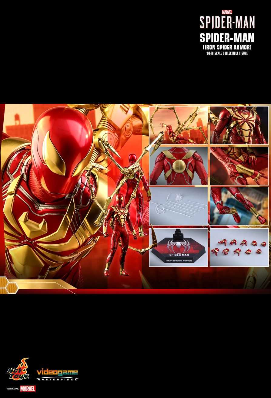 HOT TOYS VGM038 SPIDER-MAN (IRON SPIDER ARMOR) (ku)
