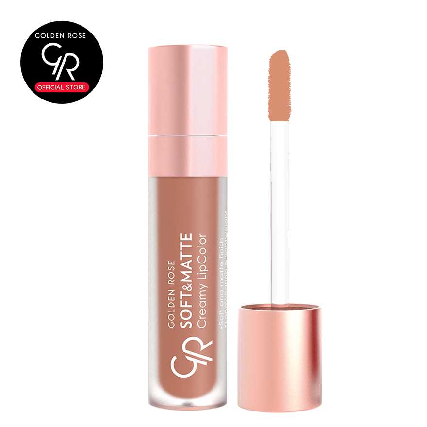 Golden Rose โกลเด้น โรส  ซอฟท์แอนด์แมท  Soft&Matte Lipcolor 5.5ml เบอร์ 118