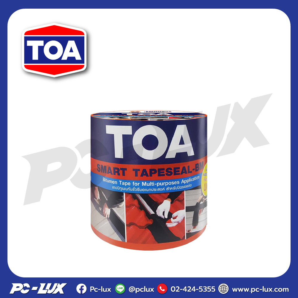 เทปกาวบิทูเมนกันรั่วซึม TOA รุ่น Smart Tape Seal-BM ขนาด 10 ซม. x 3 เมตร