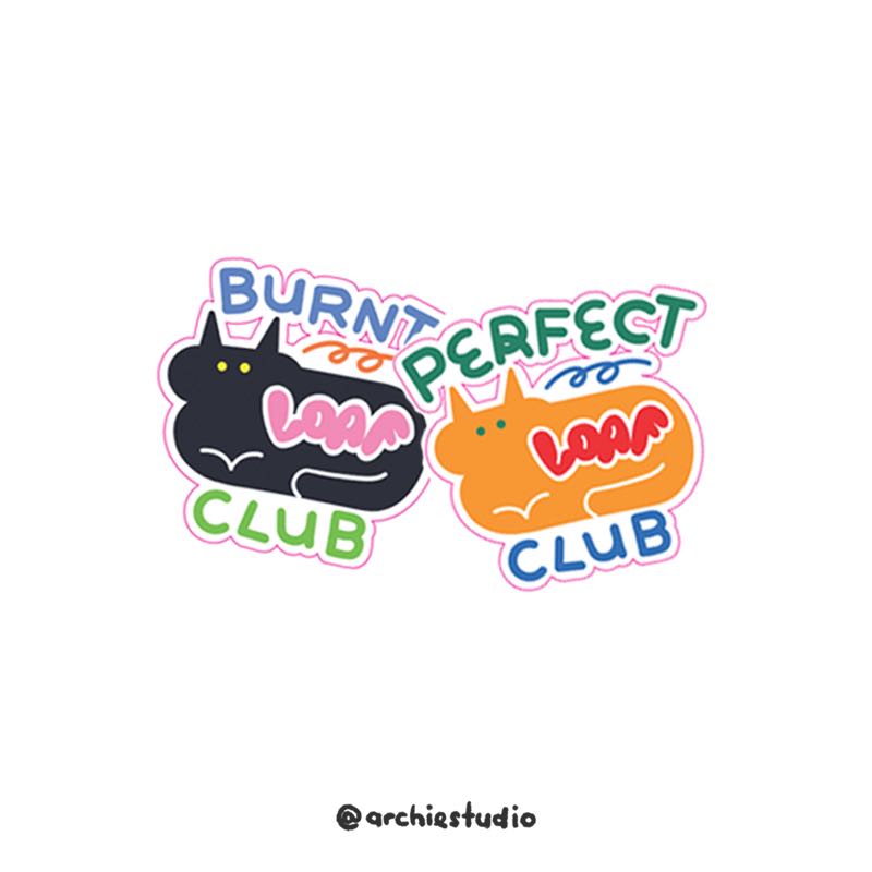 loaf club sticker