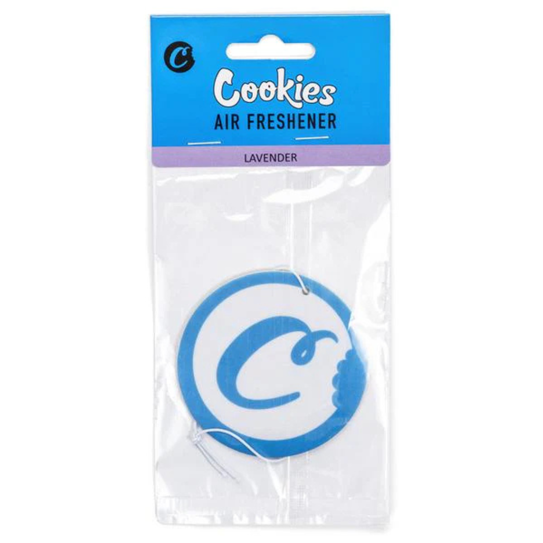 COOKIES C-BITE LOGO CAR AIR FRESHENER ( LAVENDER )