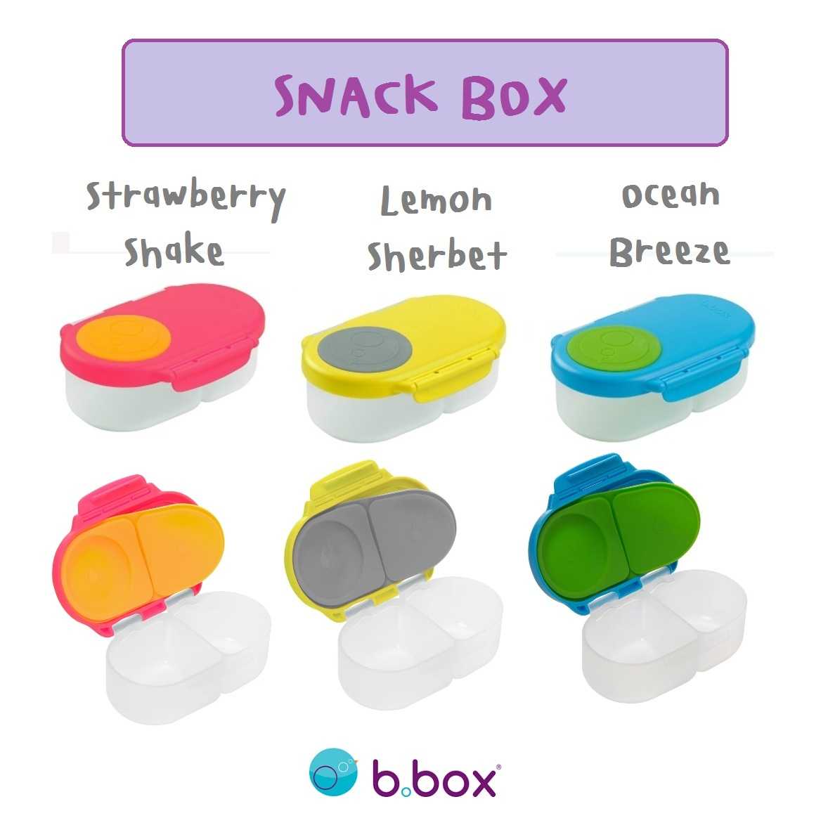 Best Seller Bbox Snack box กล่องอาหารว่าง