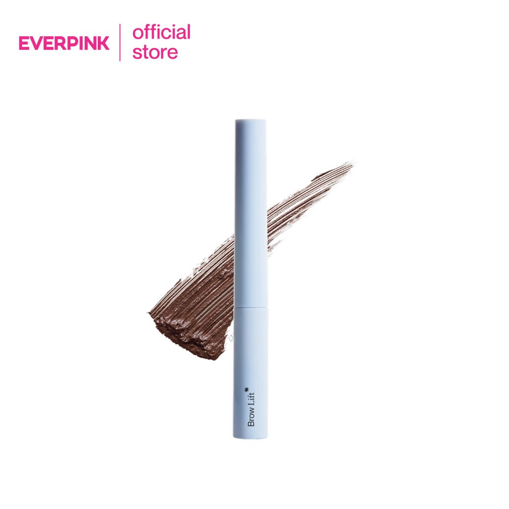 EVERPINK Brow Lift: Dark Brown เซรั่มมาสคาร่า จัดแต่งและเซรั่มบำรุงคิ้วในแท่งเดียว