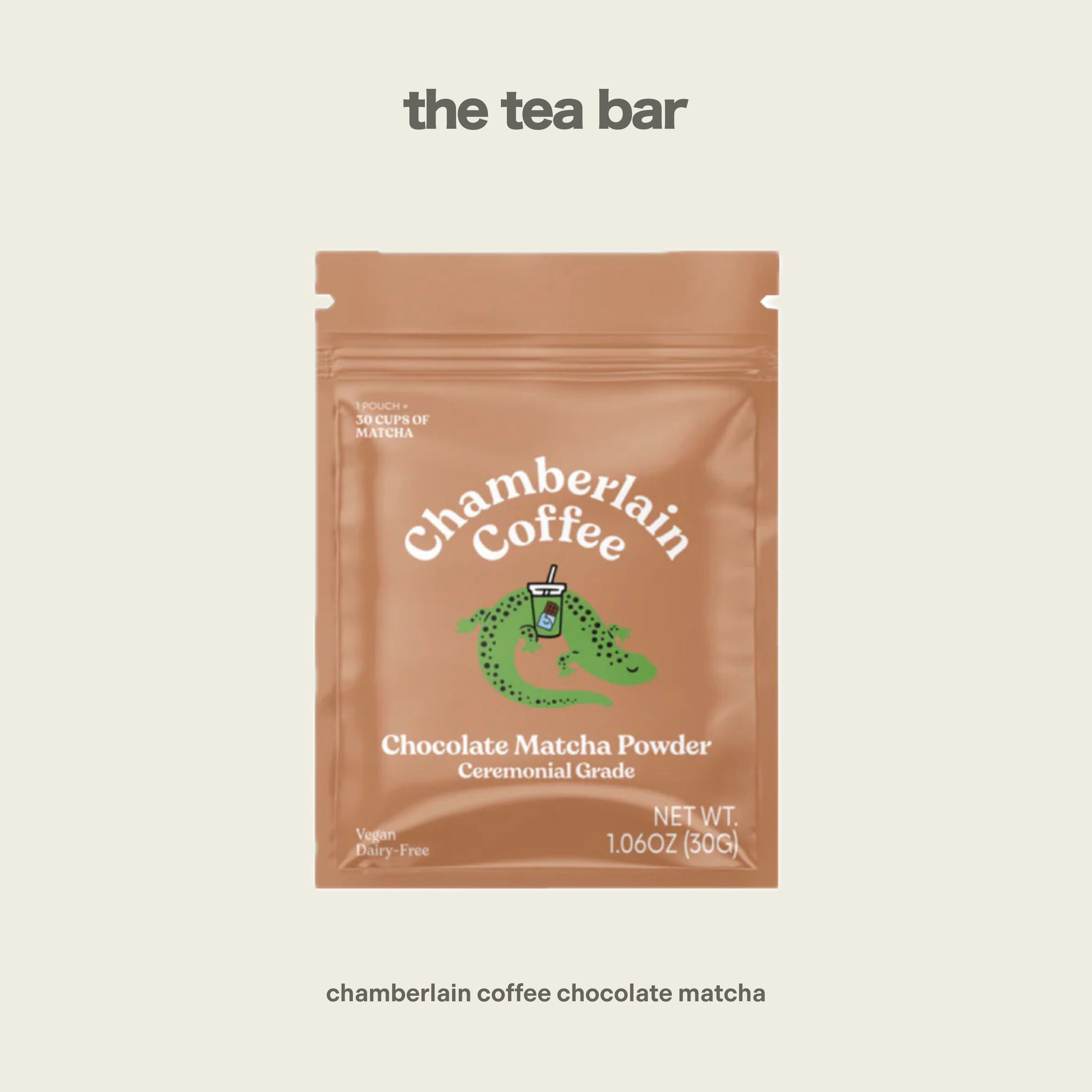 CHAMBERLAIN COFFEE chocolate matcha