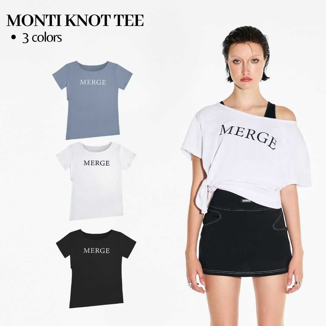 Merge Official - Monti Knot Tee (พร้อมส่ง)