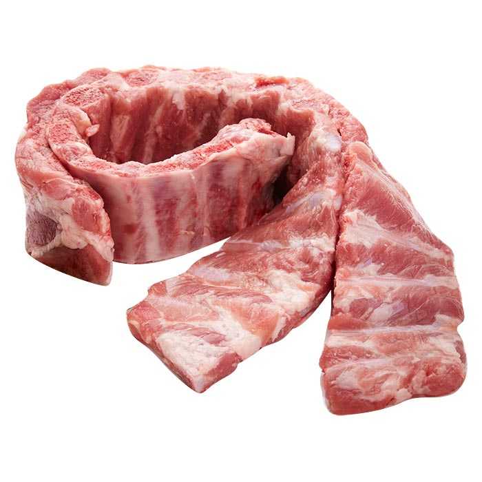 ซี่โครงอ่อน(ถุง0.5กก) (ราคาตามชั่ง) (ร้านหมูเจริญทรัพย์) ถุงละประมาณ