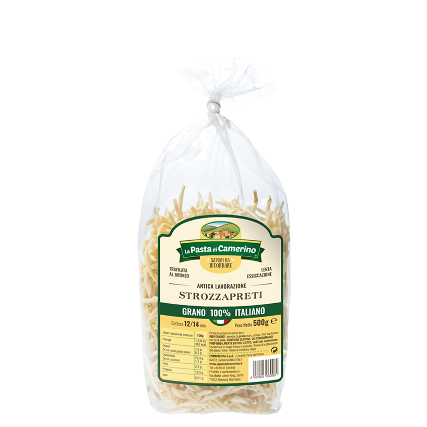 Strozzapreti Durum Wheat Camerino - 500gr