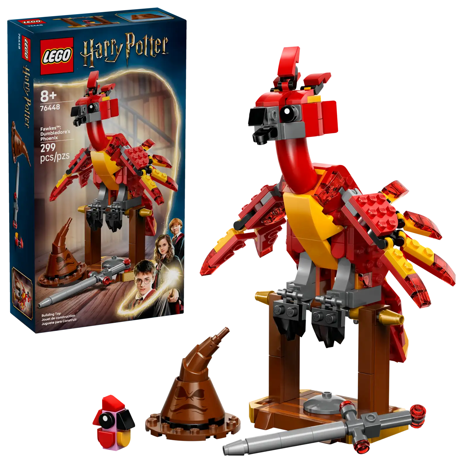 LEGO 76448 Fawkes™: Dumbledore's Phoenix(สินค้าซื้อแล้วไม่รับเปลี่ยนคืน)
