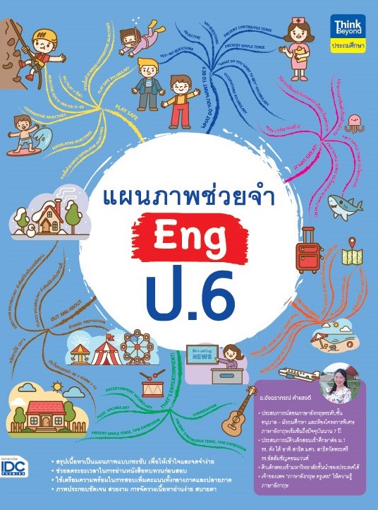 หนังสือ แผนภาพช่วยจำ Eng ป.6 | หนังสือภาษาอังกฤษ ป6