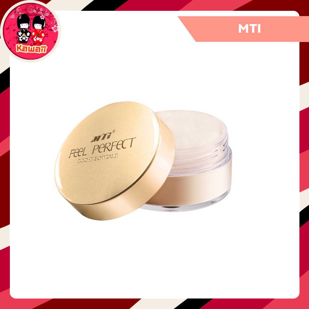 MTI LOOSE POWDER แป้งฝุ่นทองคำ (ขนาดพกพา 18g.)