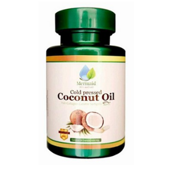 Mermaid Cold Pressed Coconut Oil 1,000 mg.