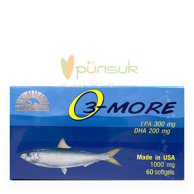 Lynae Dr.Lee&Dr.Albert O3-More 1000 mg (60 Softgels)
