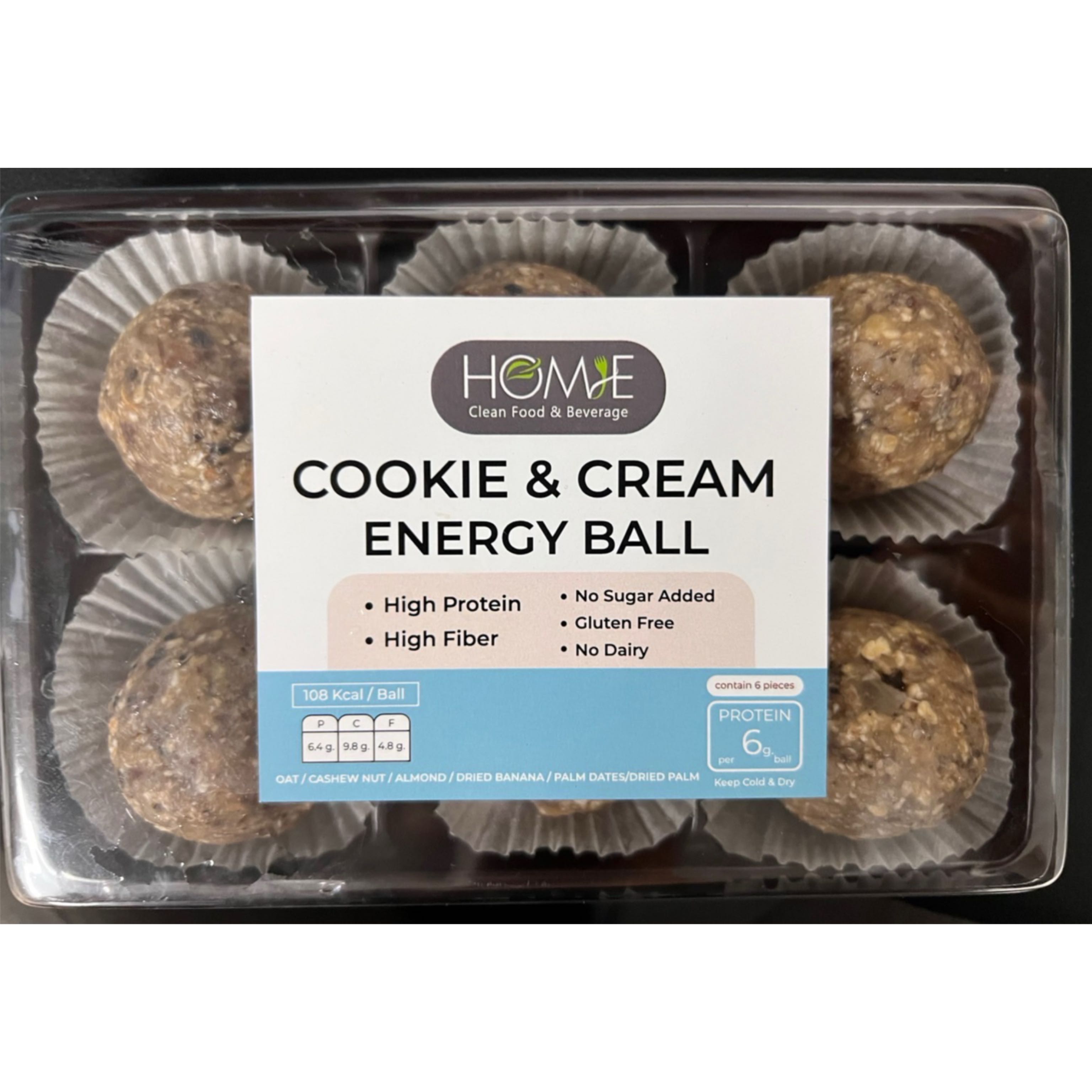 Cookie&Cream Energy Ball