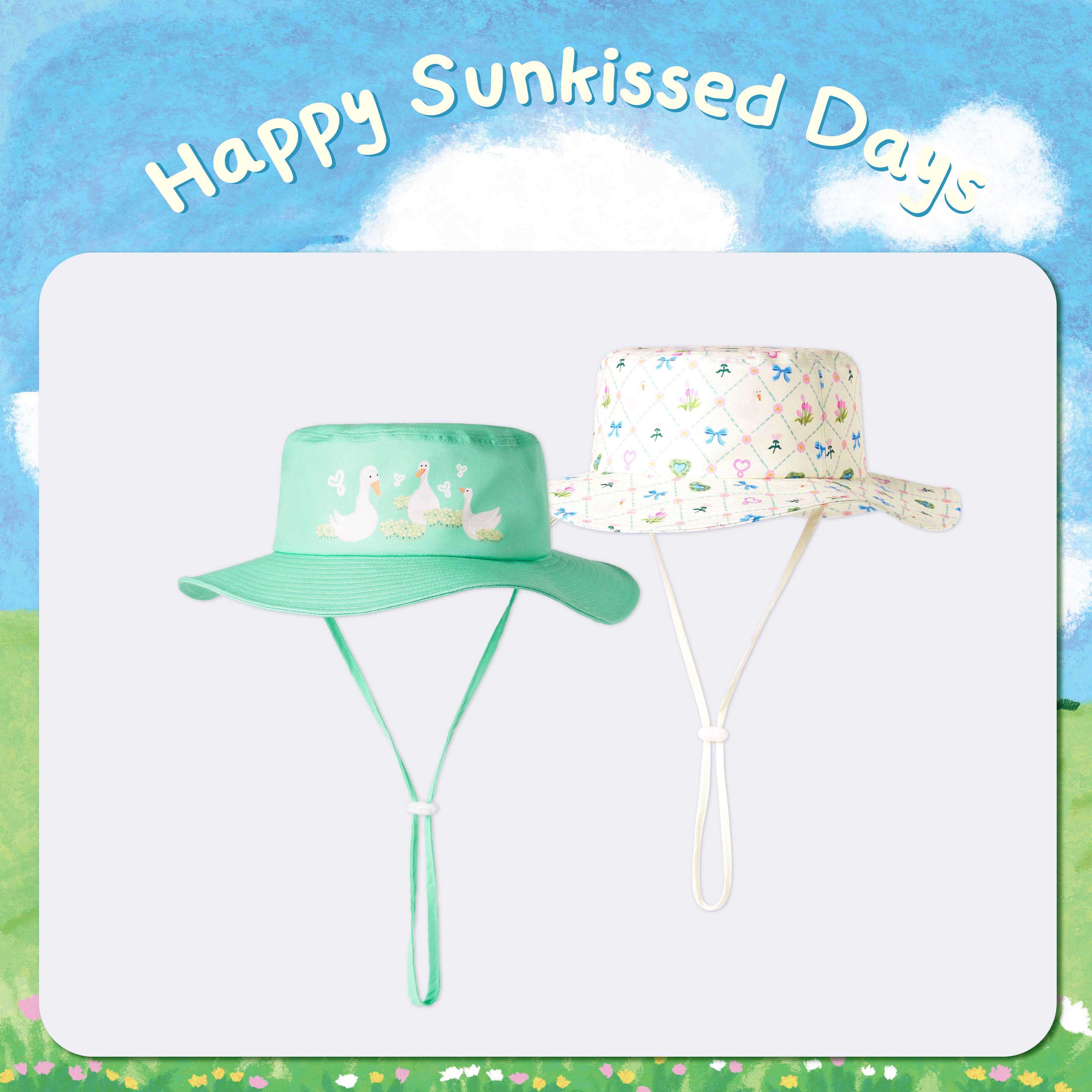หมวกปีกรอบ Happy Sunkissed Days