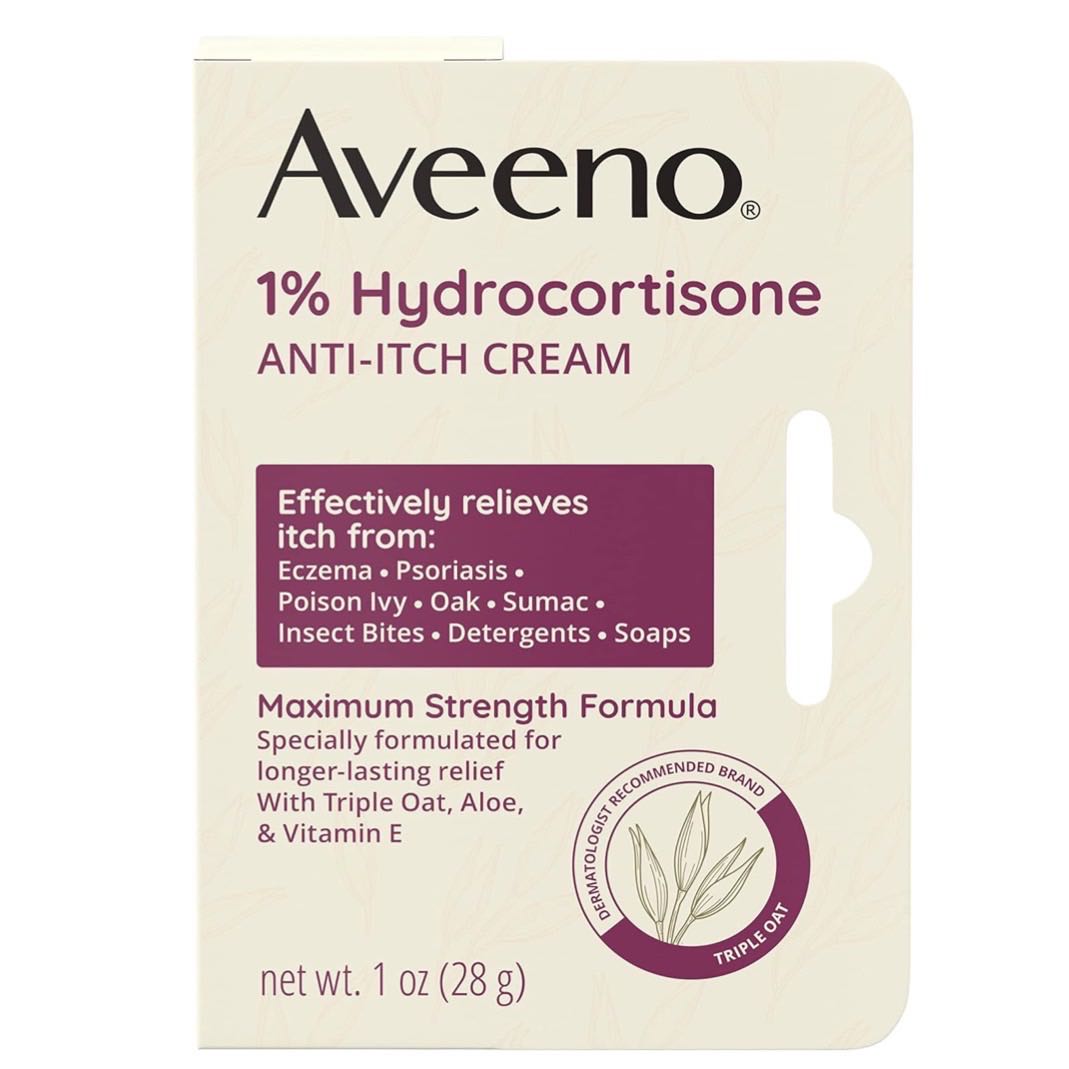 ครีมบรรเทาอาการผื่นคัน 1% Hydrocortisone Anti-Itch Cream 28g