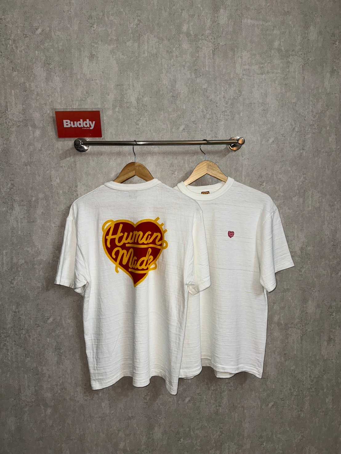 Human Made Heart T-Shirt (White) (Rare item ‼️)