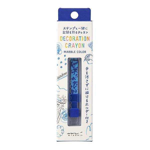 สีเครยอนพร้อมด้ามจับ Midori Decoration Crayon