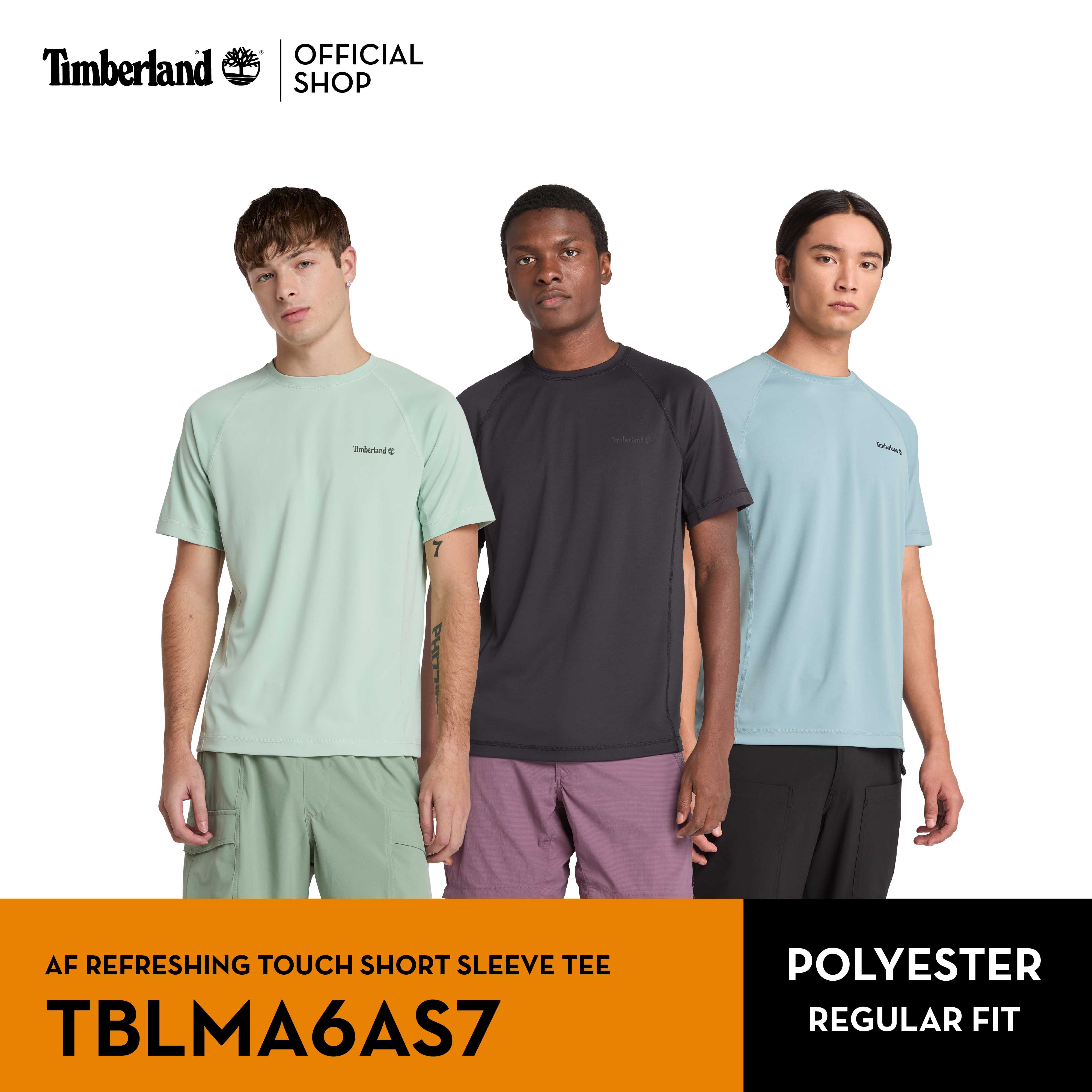 Timberland Men's AF REFRESHING TOUCH SHORT SLEEVE TEE เสื้อยืด (TBLMA6AS7)