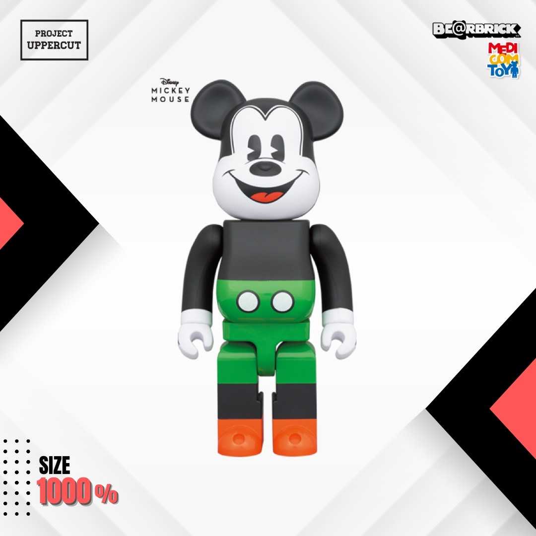 BE@RBRICK 1000% DISNEY : Mickey Mouse - 1930's Poster [New]