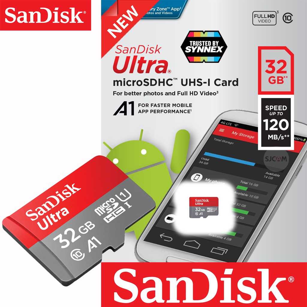 Micro SDCard Class10 I Sandisk