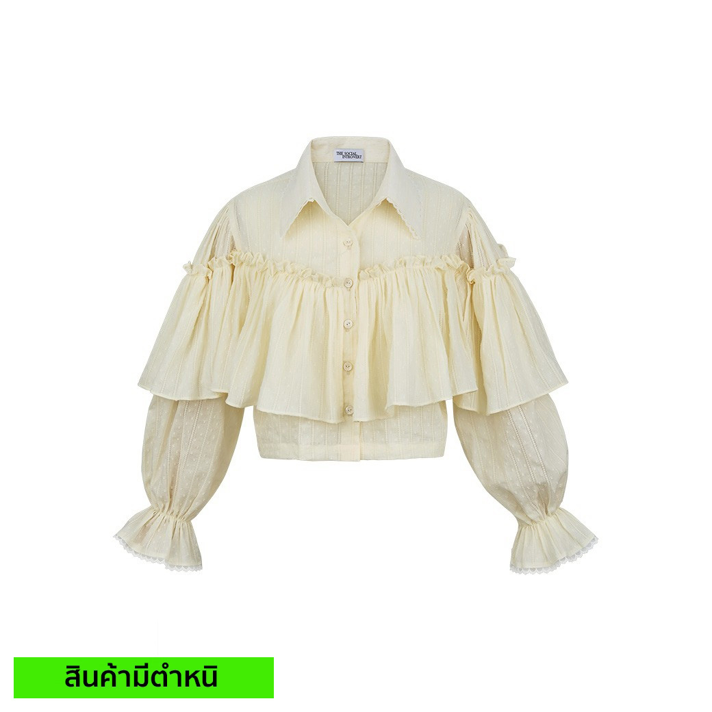 (สินค้ามีตำหนิ) ODETTE TOP